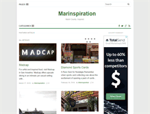 Tablet Screenshot of marinspiration.com